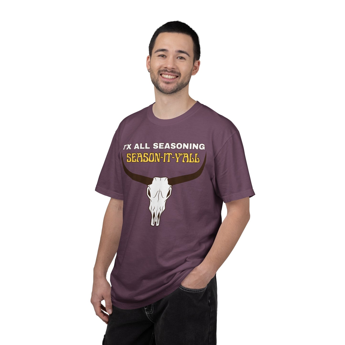 TX ALL SEASONING Skull T-Shirt — Texas All-Seasoning Western Tee
