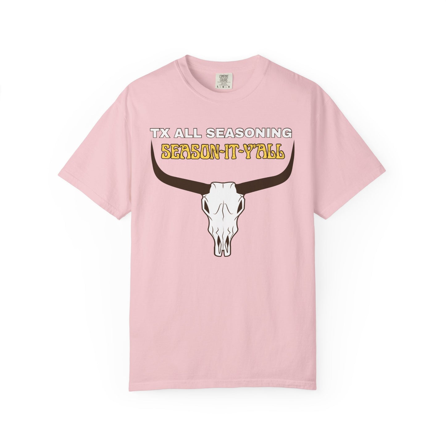 TX ALL SEASONING Skull T-Shirt — Texas All-Seasoning Western Tee