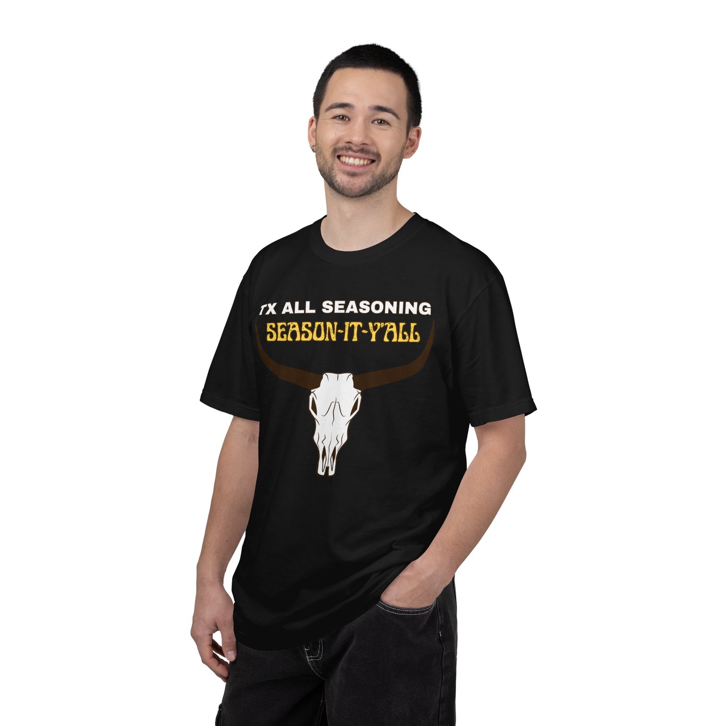 TX ALL SEASONING Skull T-Shirt — Texas All-Seasoning Western Tee