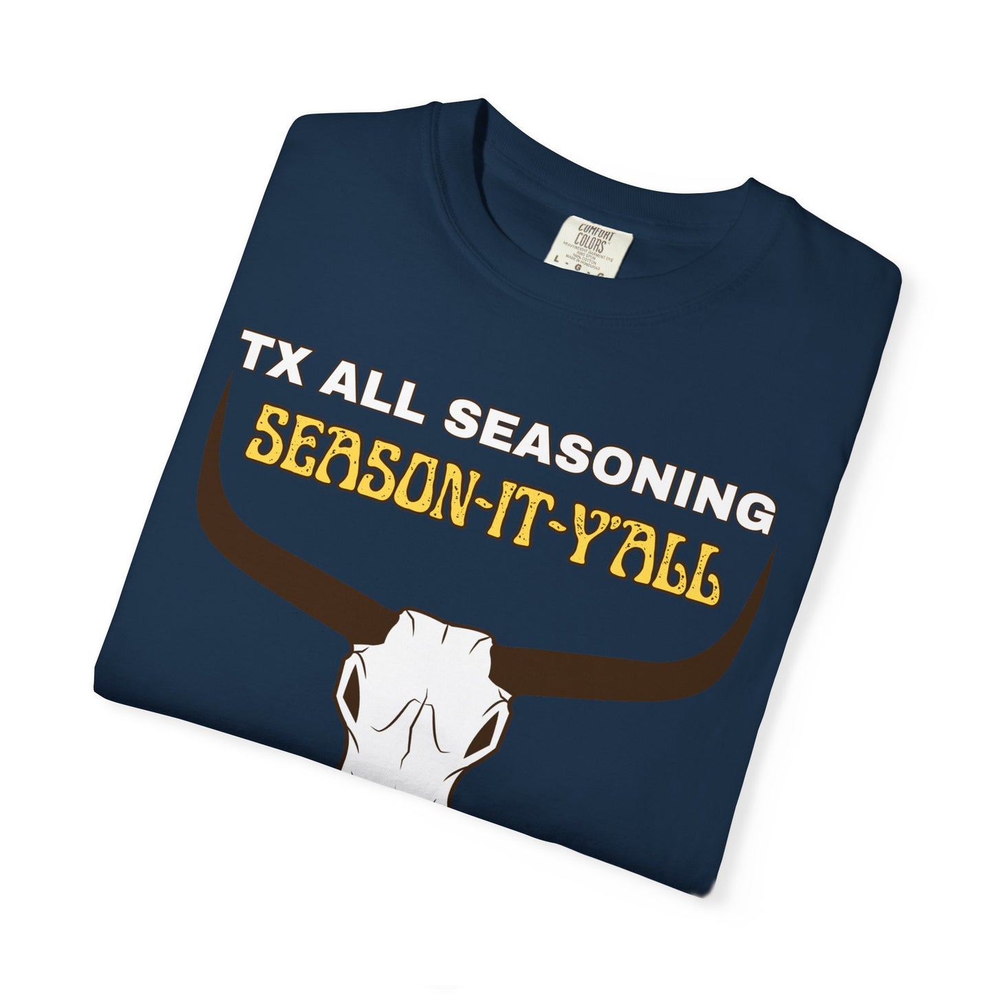 TX ALL SEASONING Skull T-Shirt — Texas All-Seasoning Western Tee