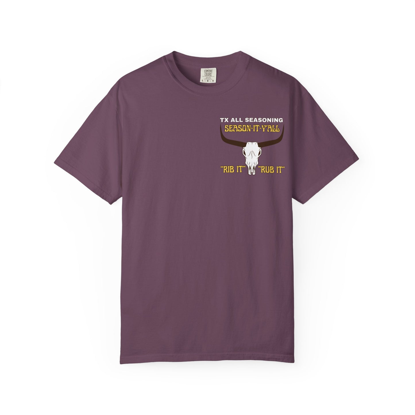 Longhorn Skull Western T-Shirt — "We All Understand Mexican-Style" Graphic Tee
