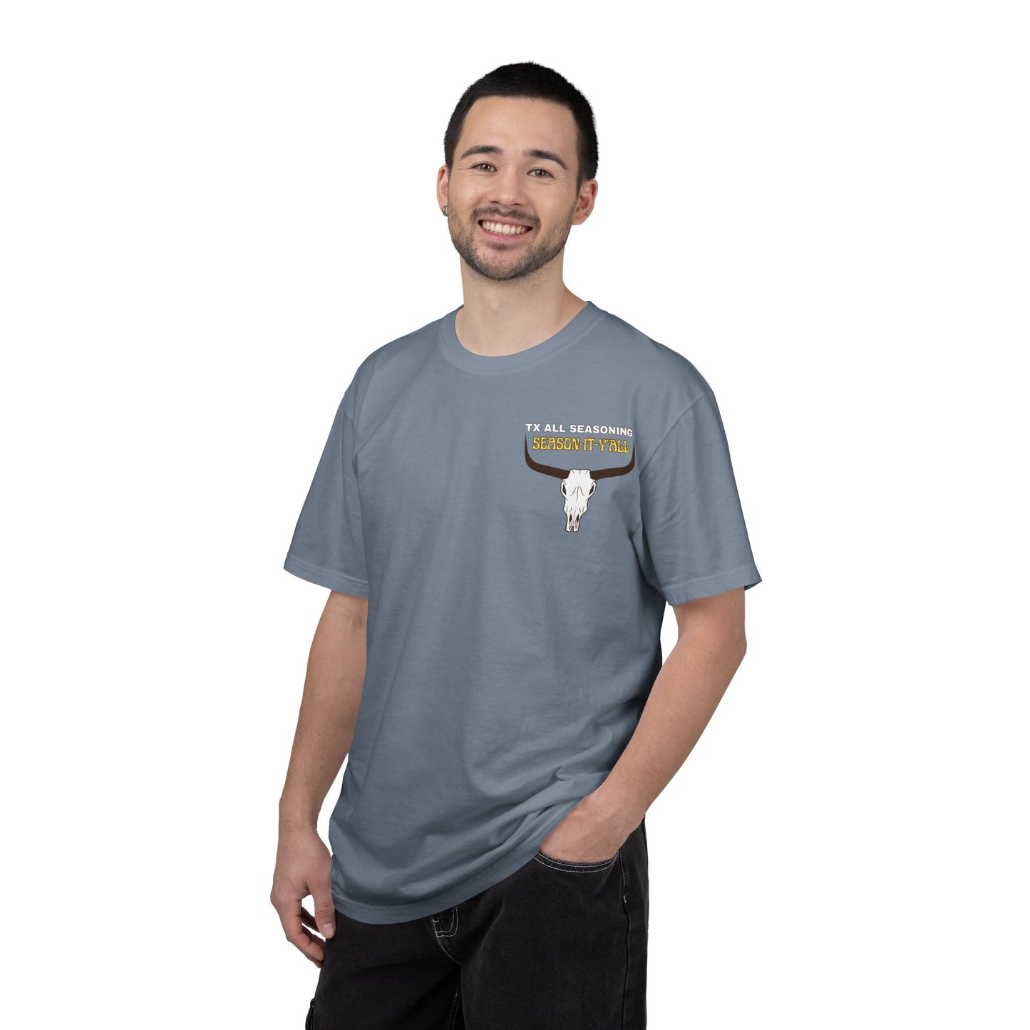 Western Skull Graphic T-Shirt — "We All Deserve a Little Rest"