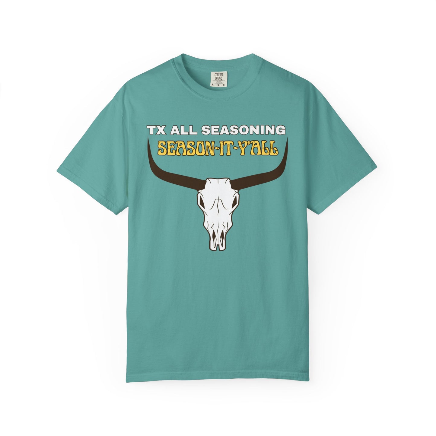 TX ALL SEASONING Skull T-Shirt — Texas All-Seasoning Western Tee