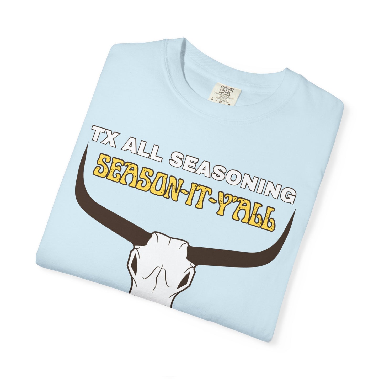 TX ALL SEASONING Skull T-Shirt — Texas All-Seasoning Western Tee