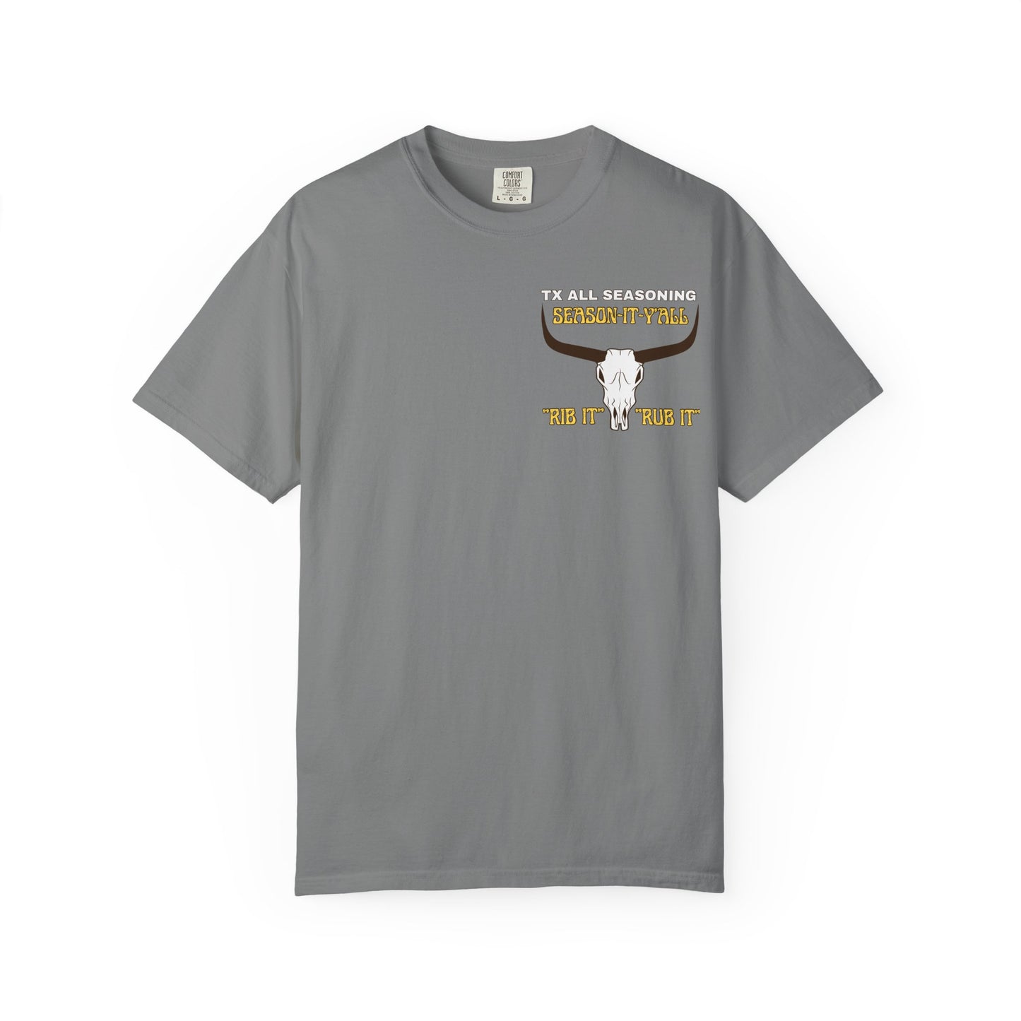 Longhorn Skull Western T-Shirt — "We All Understand Mexican-Style" Graphic Tee
