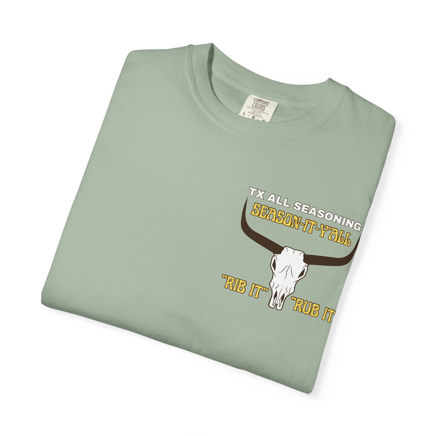 Longhorn Skull Western T-Shirt — "We All Understand Mexican-Style" Graphic Tee