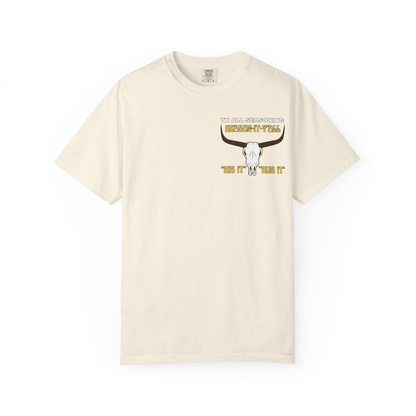 Longhorn Skull Western T-Shirt — "We All Understand Mexican-Style" Graphic Tee