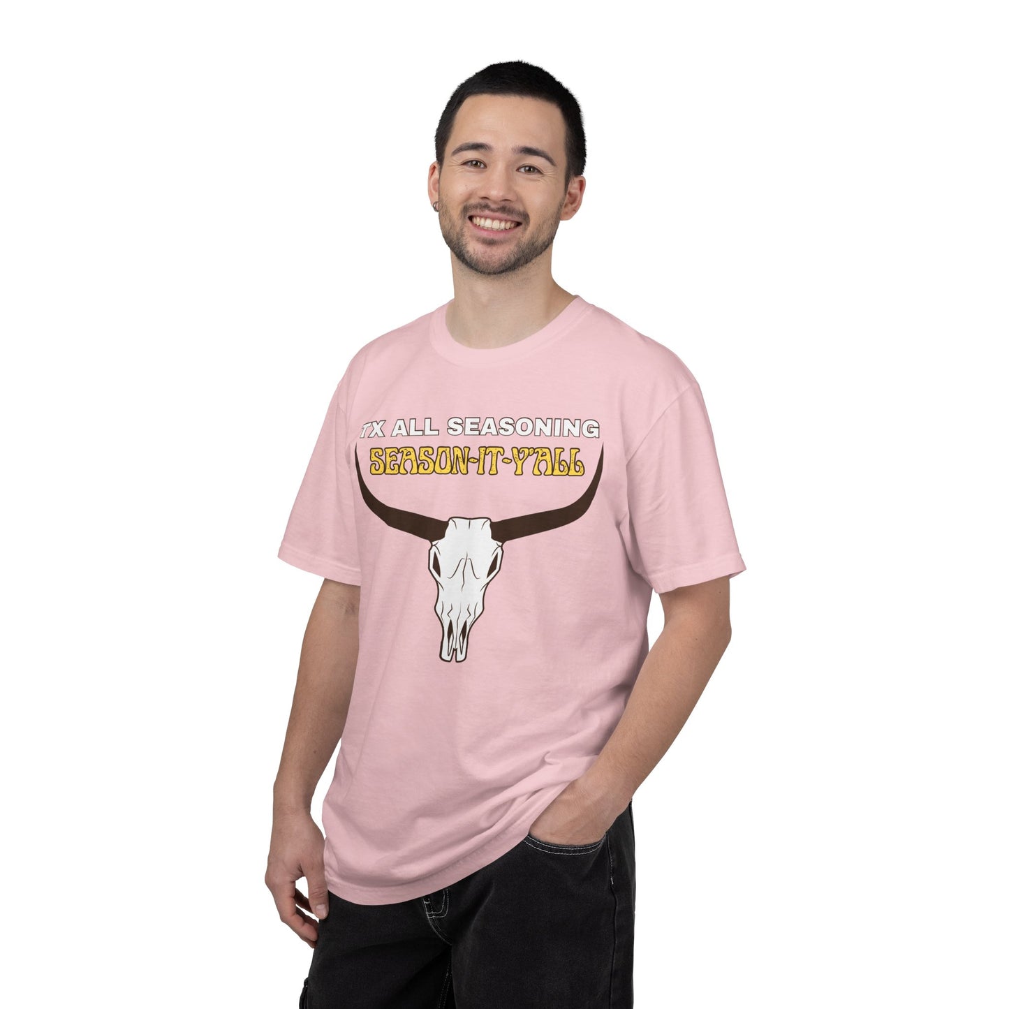 TX ALL SEASONING Skull T-Shirt — Texas All-Seasoning Western Tee
