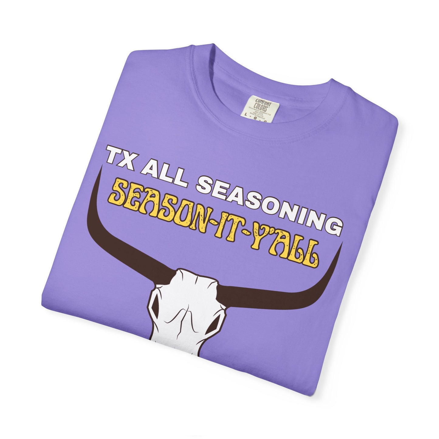TX ALL SEASONING Skull T-Shirt — Texas All-Seasoning Western Tee