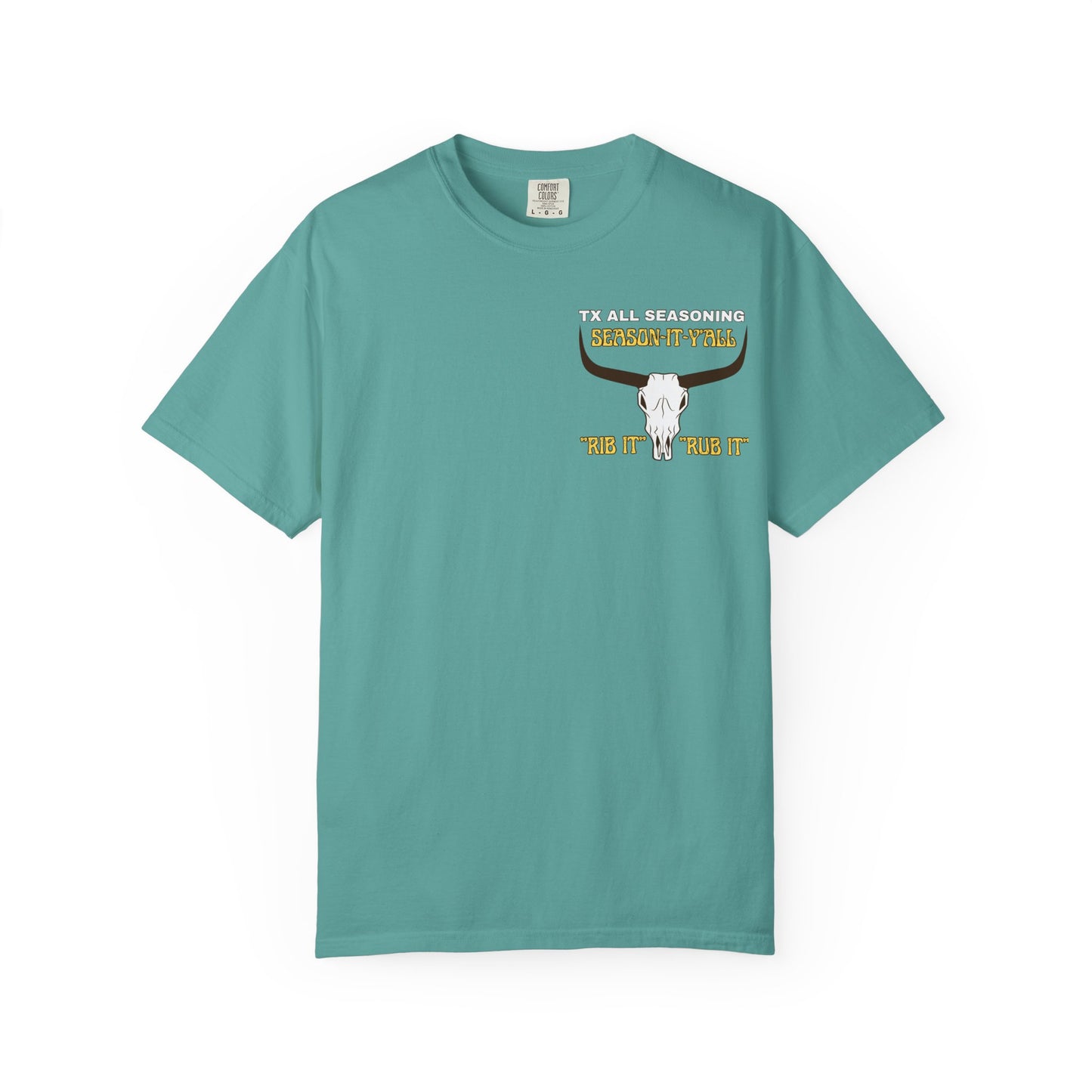 Longhorn Skull Western T-Shirt — "We All Understand Mexican-Style" Graphic Tee