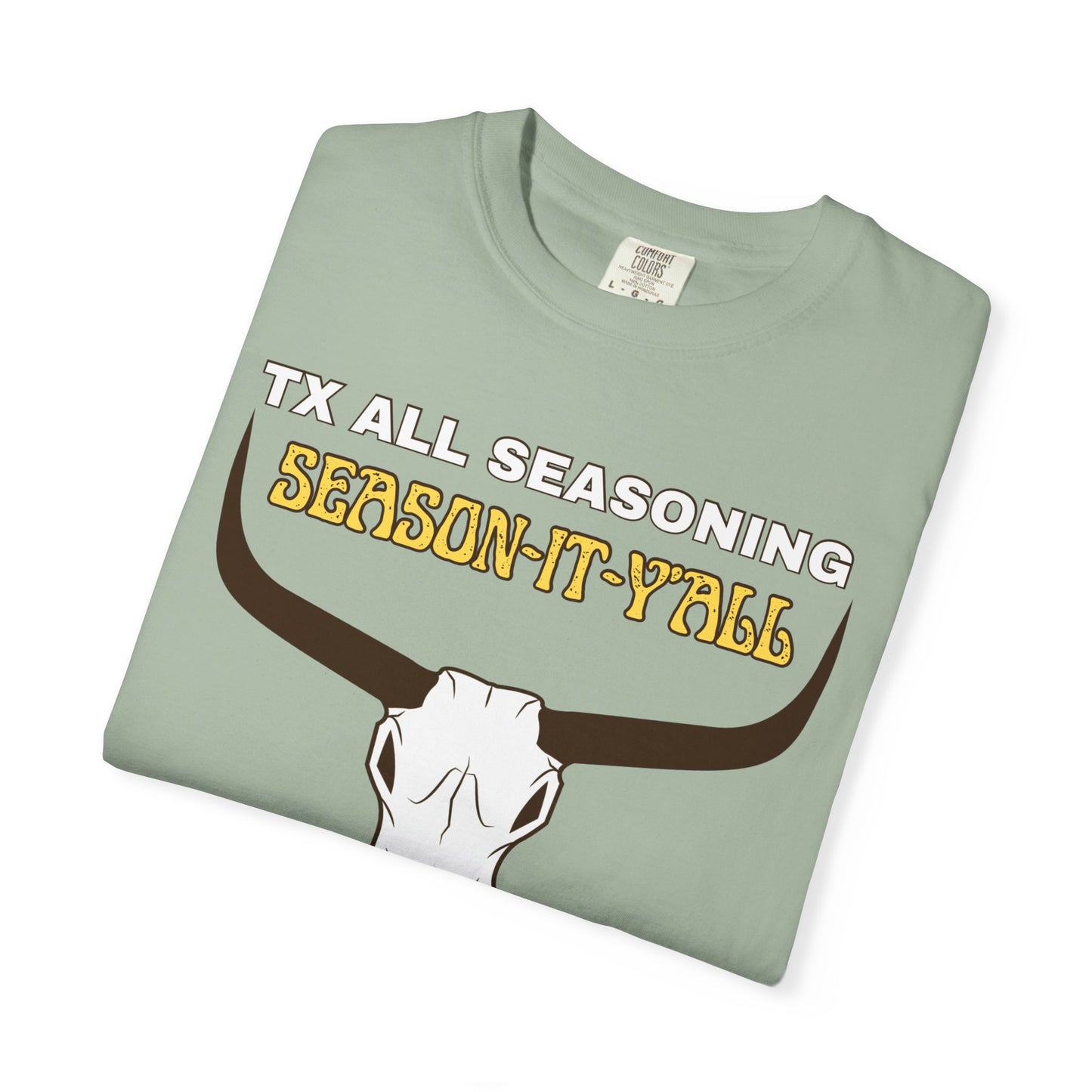 TX ALL SEASONING Skull T-Shirt — Texas All-Seasoning Western Tee