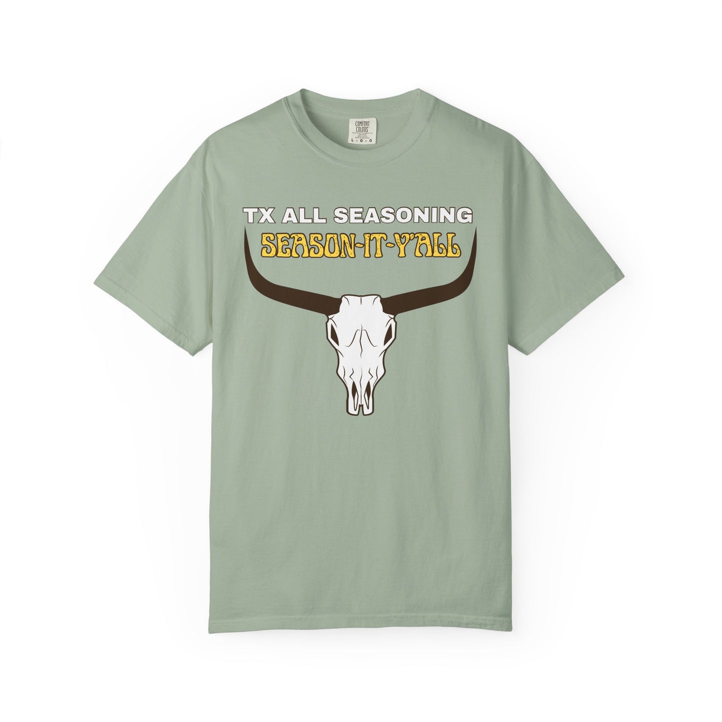 TX ALL SEASONING Skull T-Shirt — Texas All-Seasoning Western Tee