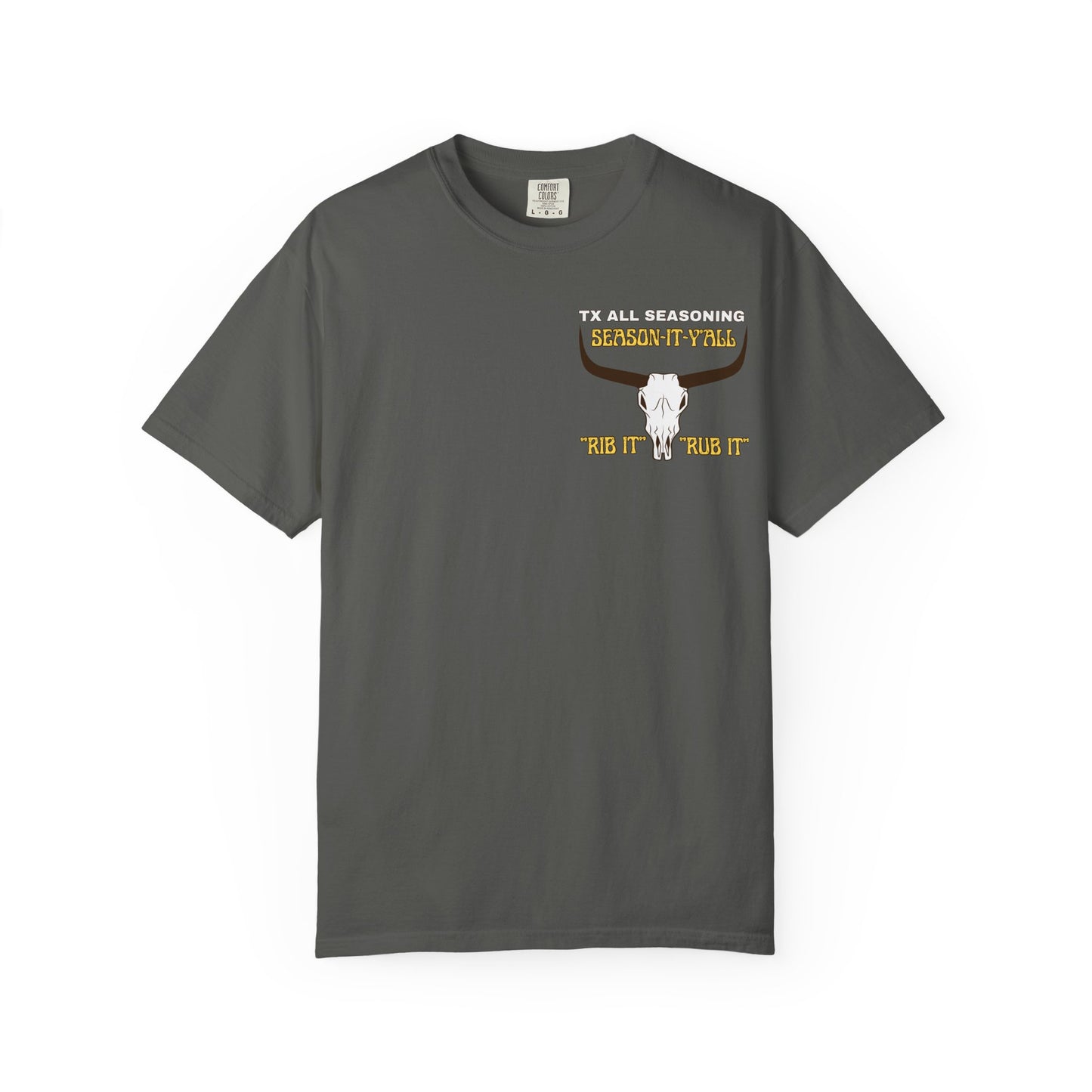 Longhorn Skull Western T-Shirt — "We All Understand Mexican-Style" Graphic Tee