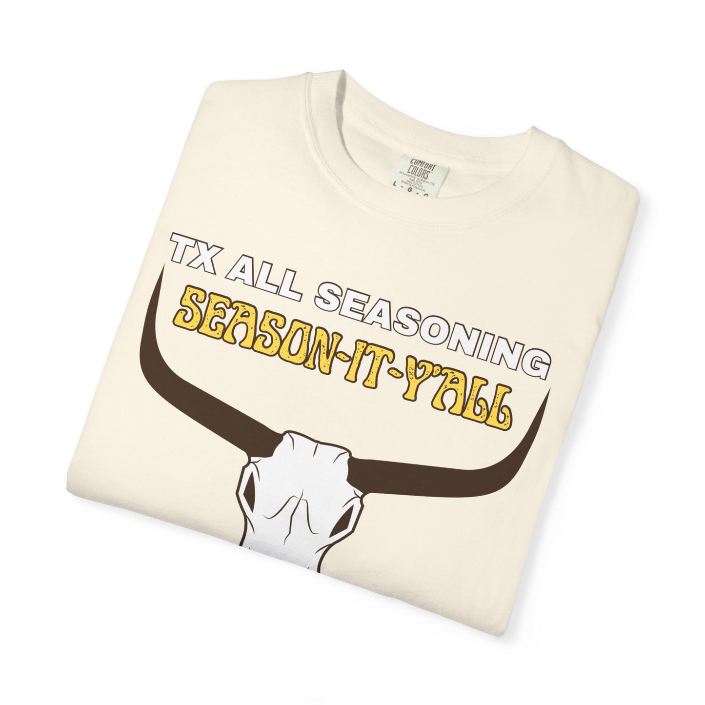 TX ALL SEASONING Skull T-Shirt — Texas All-Seasoning Western Tee