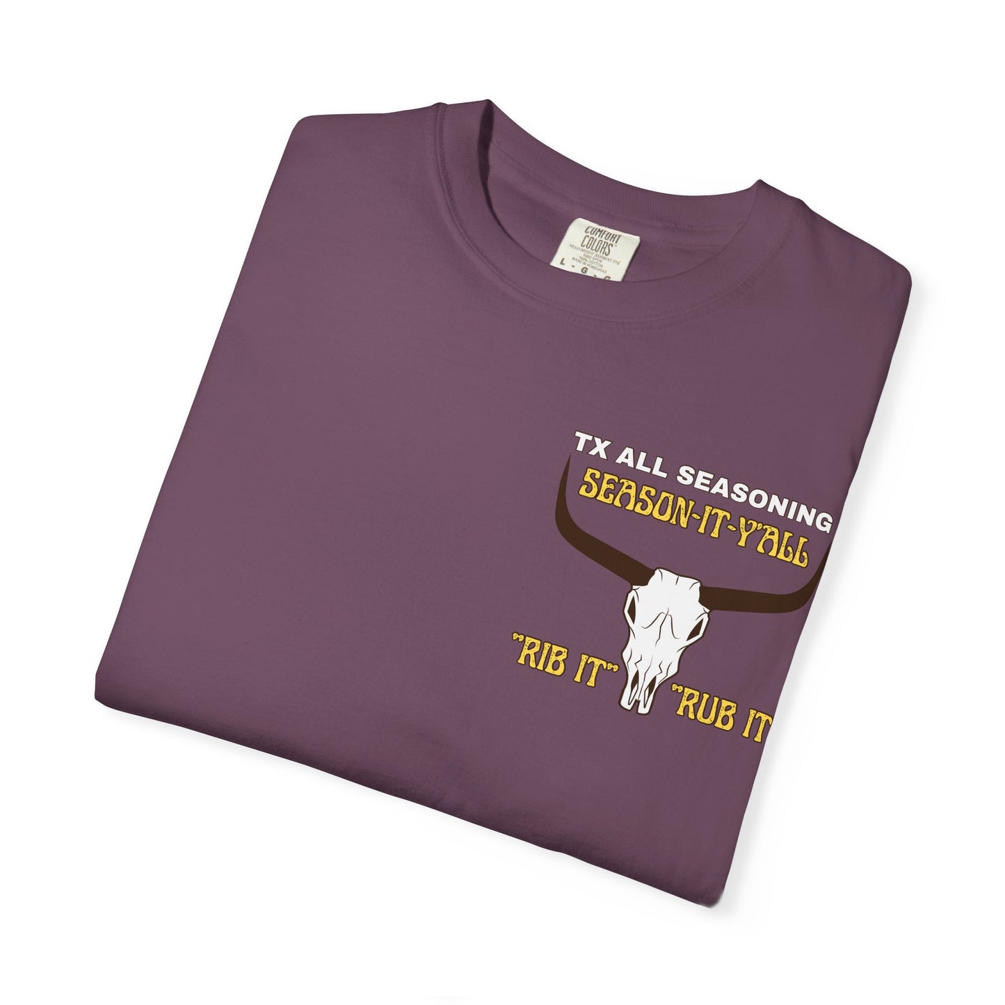 Longhorn Skull Western T-Shirt — "We All Understand Mexican-Style" Graphic Tee