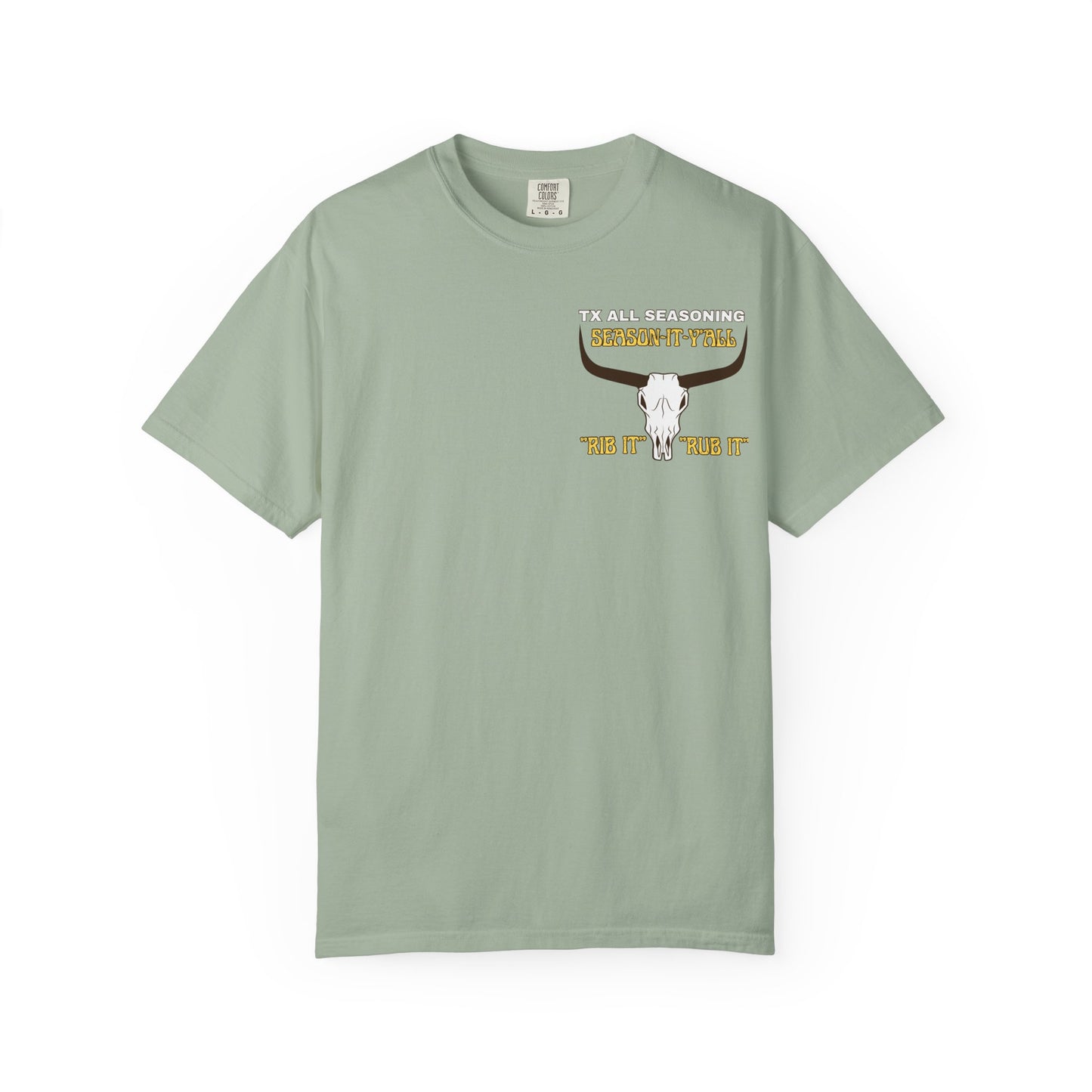 Longhorn Skull Western T-Shirt — "We All Understand Mexican-Style" Graphic Tee