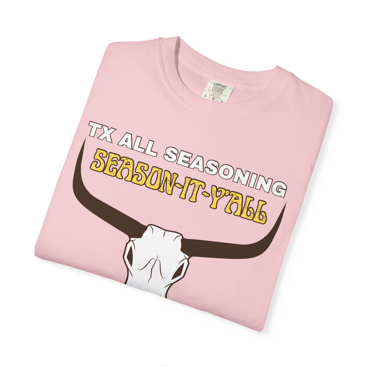 TX ALL SEASONING Skull T-Shirt — Texas All-Seasoning Western Tee