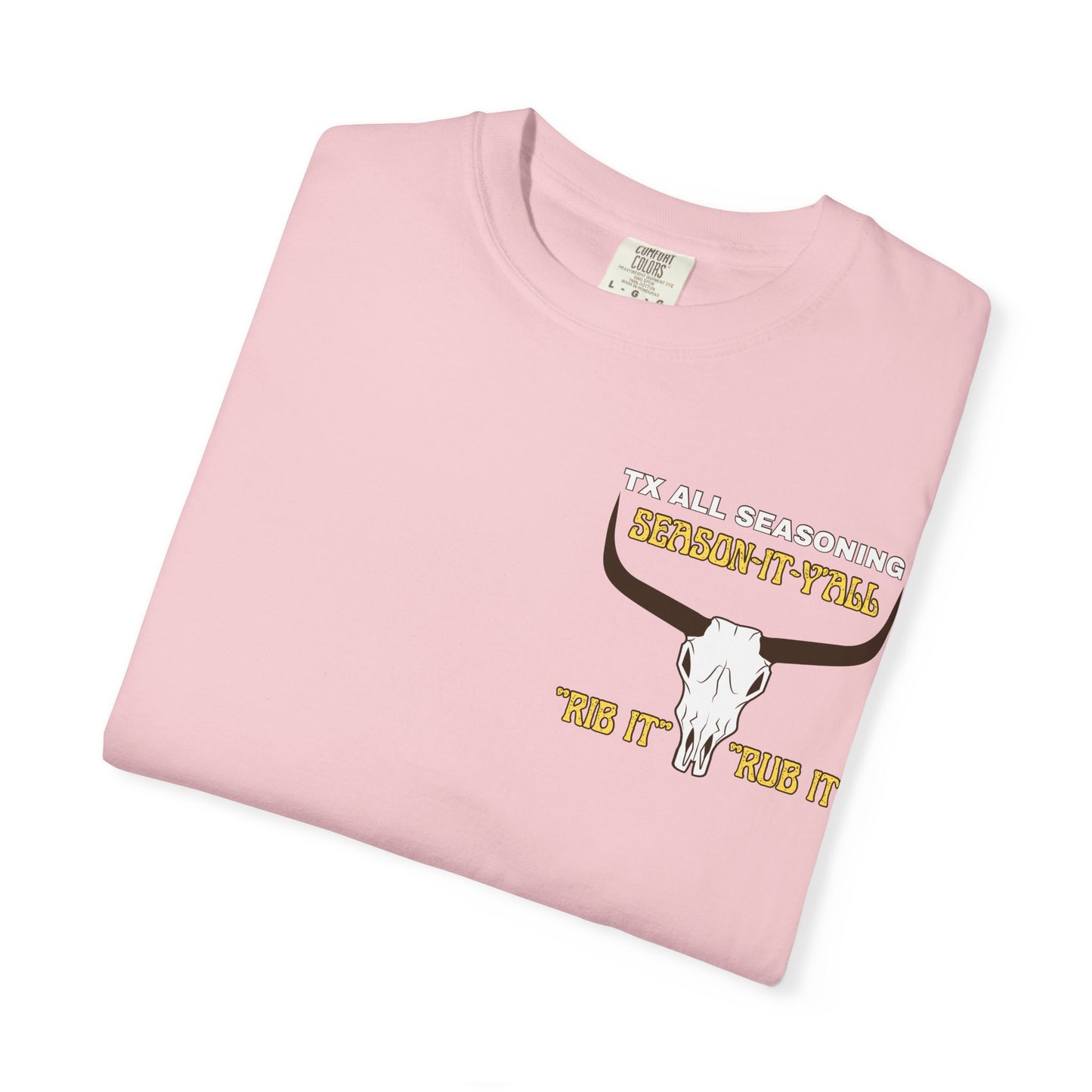Longhorn Skull Western T-Shirt — "We All Understand Mexican-Style" Graphic Tee