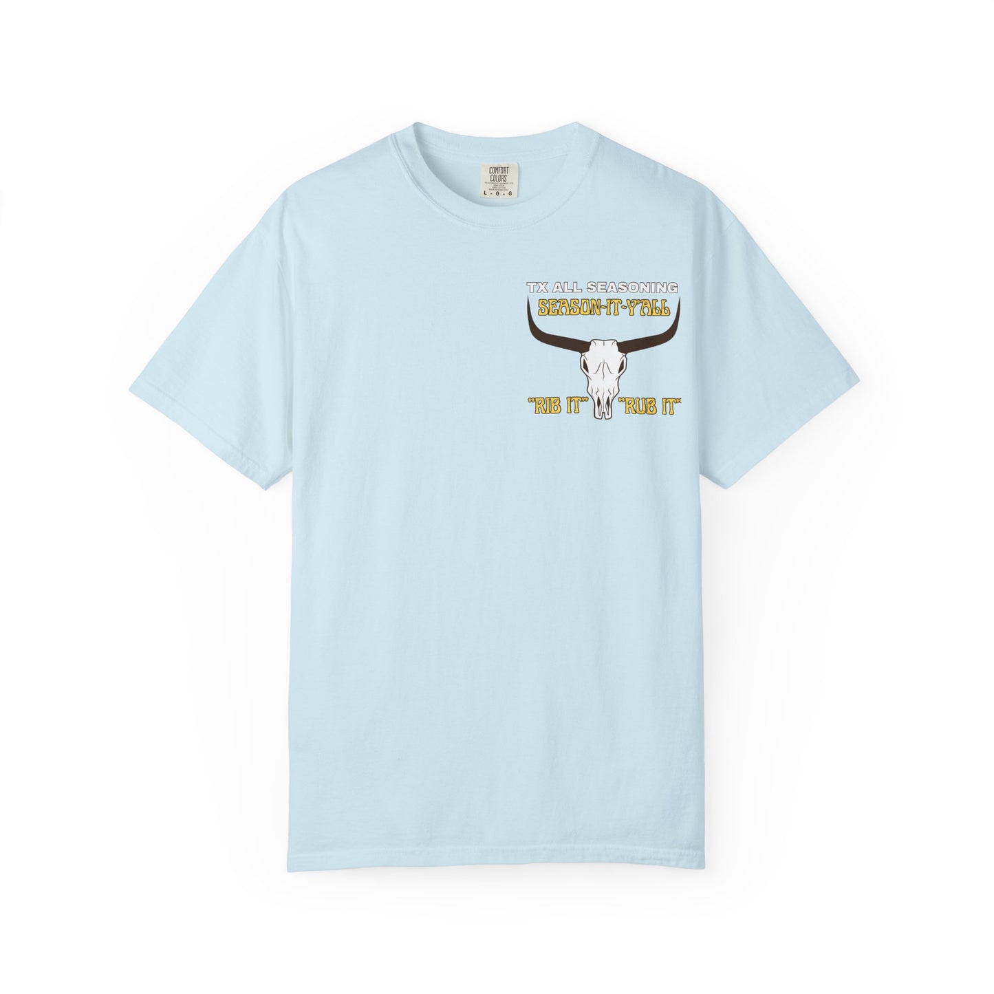Longhorn Skull Western T-Shirt — "We All Understand Mexican-Style" Graphic Tee