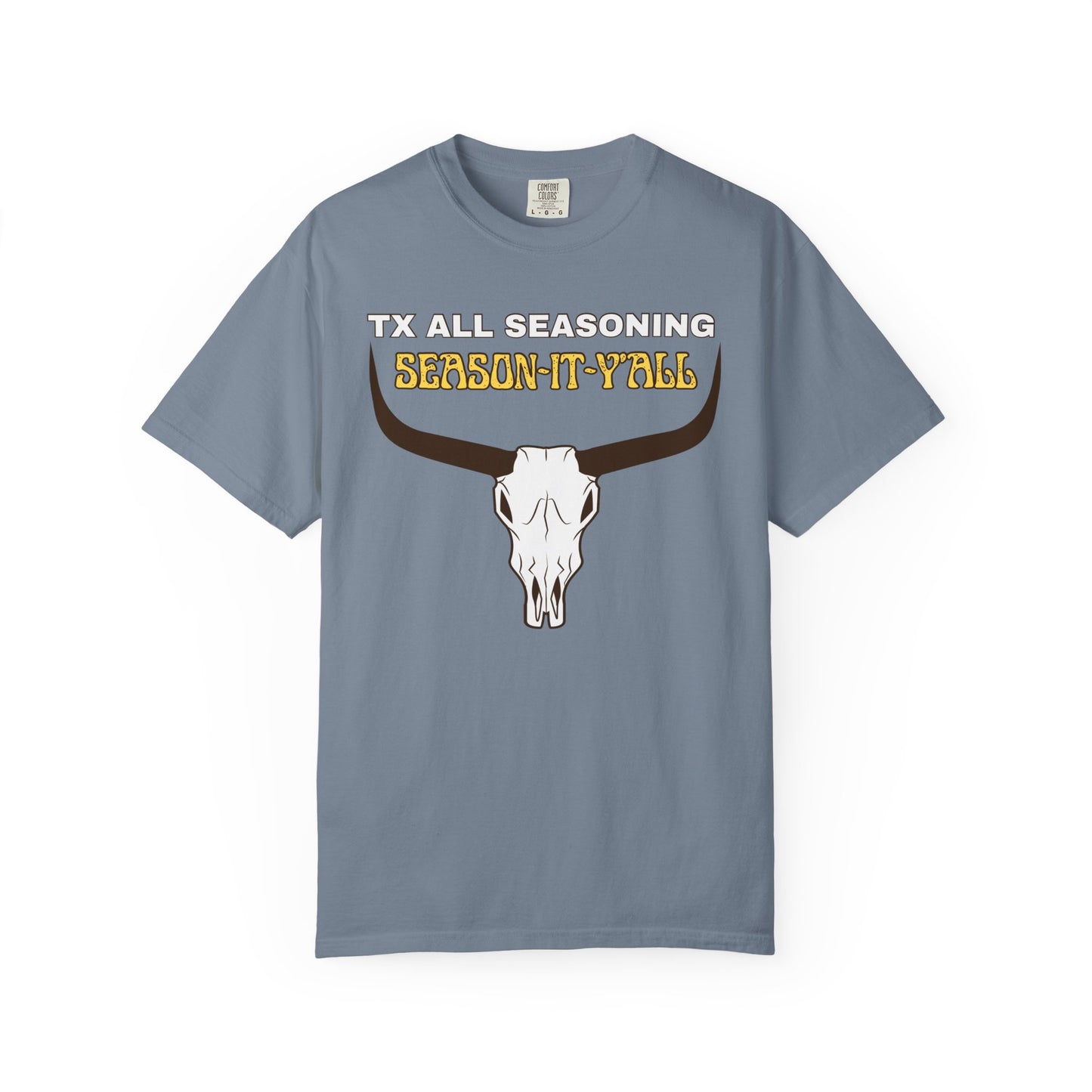 TX ALL SEASONING Skull T-Shirt — Texas All-Seasoning Western Tee