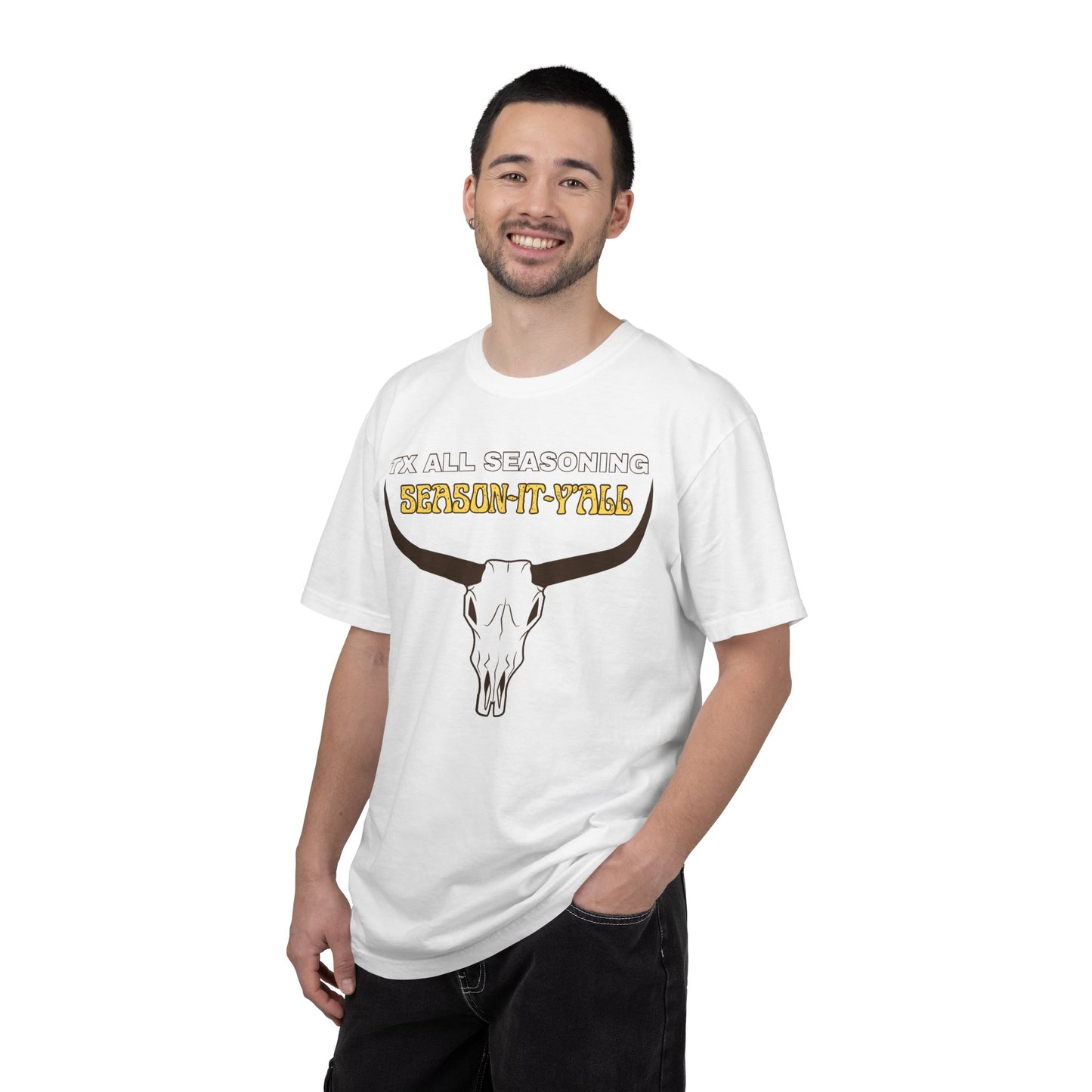 TX ALL SEASONING Skull T-Shirt — Texas All-Seasoning Western Tee