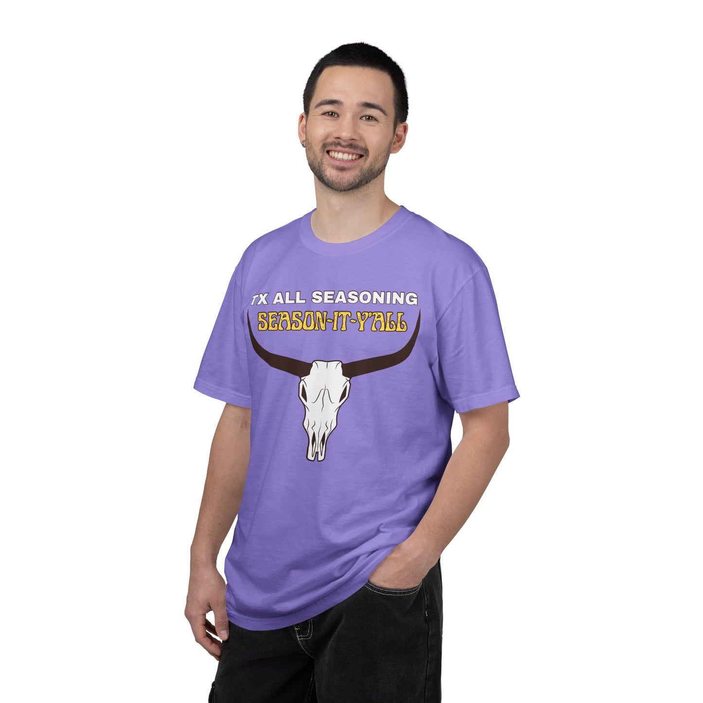 TX ALL SEASONING Skull T-Shirt — Texas All-Seasoning Western Tee