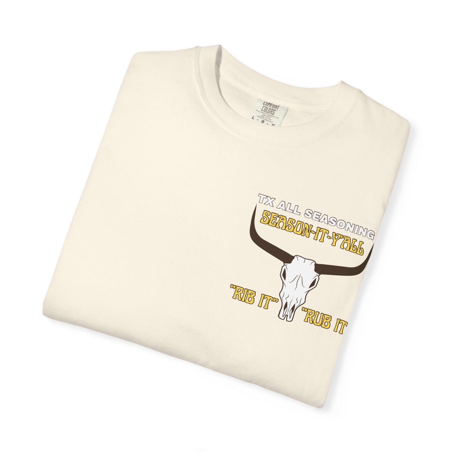Longhorn Skull Western T-Shirt — "We All Understand Mexican-Style" Graphic Tee