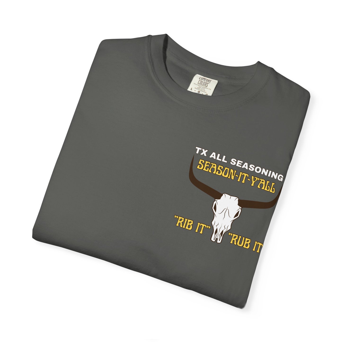 Longhorn Skull Western T-Shirt — "We All Understand Mexican-Style" Graphic Tee
