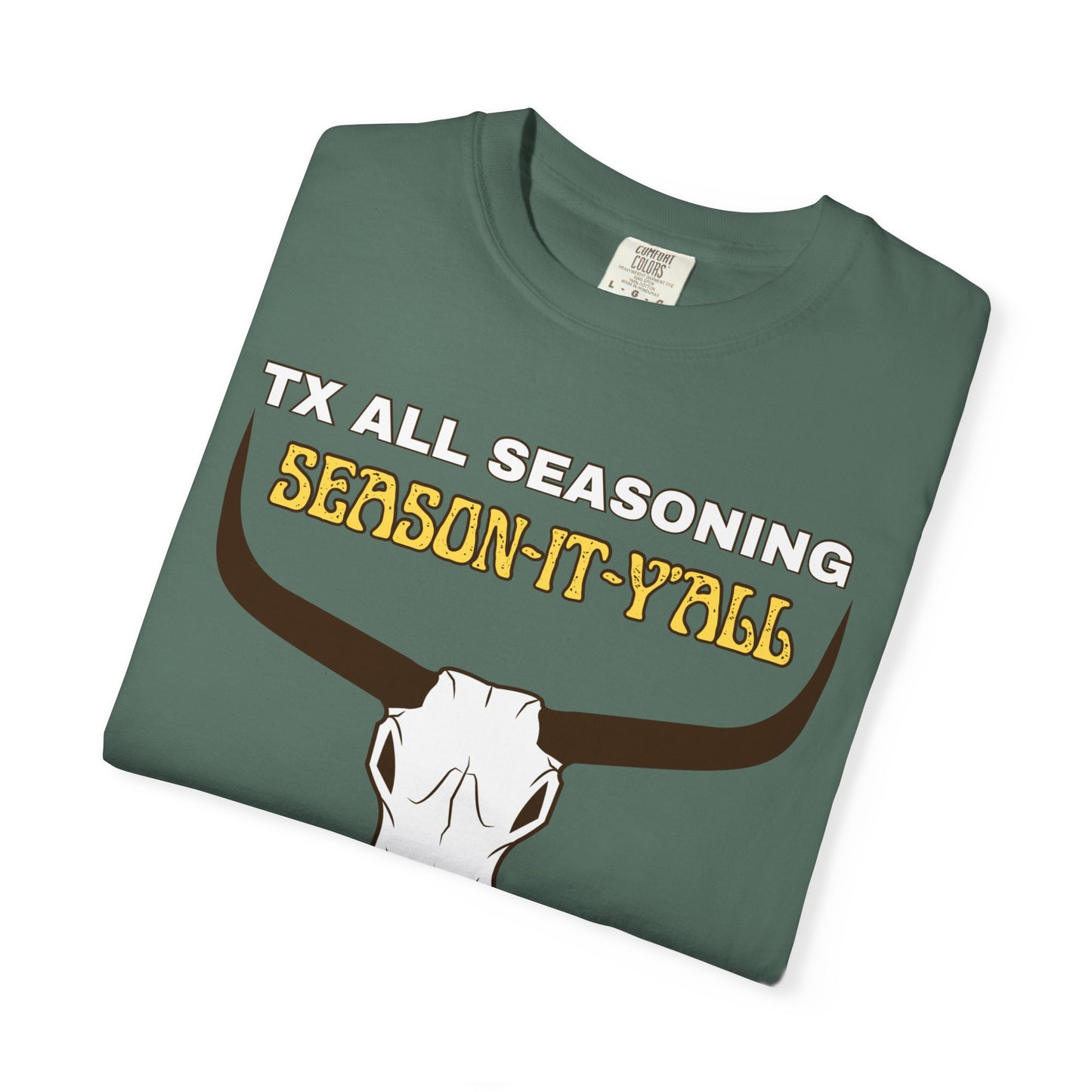 TX ALL SEASONING Skull T-Shirt — Texas All-Seasoning Western Tee