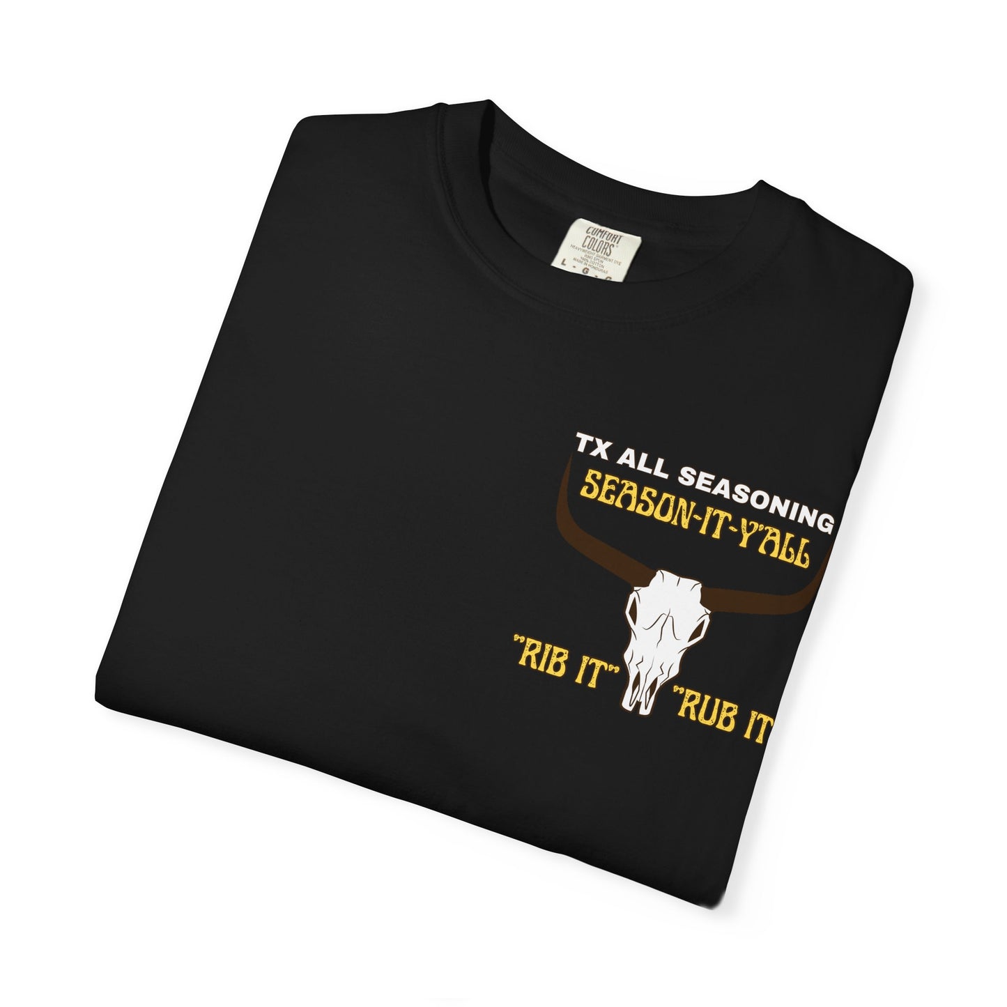 Longhorn Skull Western T-Shirt — "We All Understand Mexican-Style" Graphic Tee