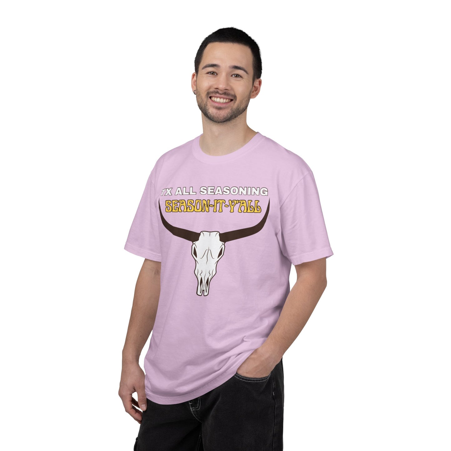 TX ALL SEASONING Skull T-Shirt — Texas All-Seasoning Western Tee