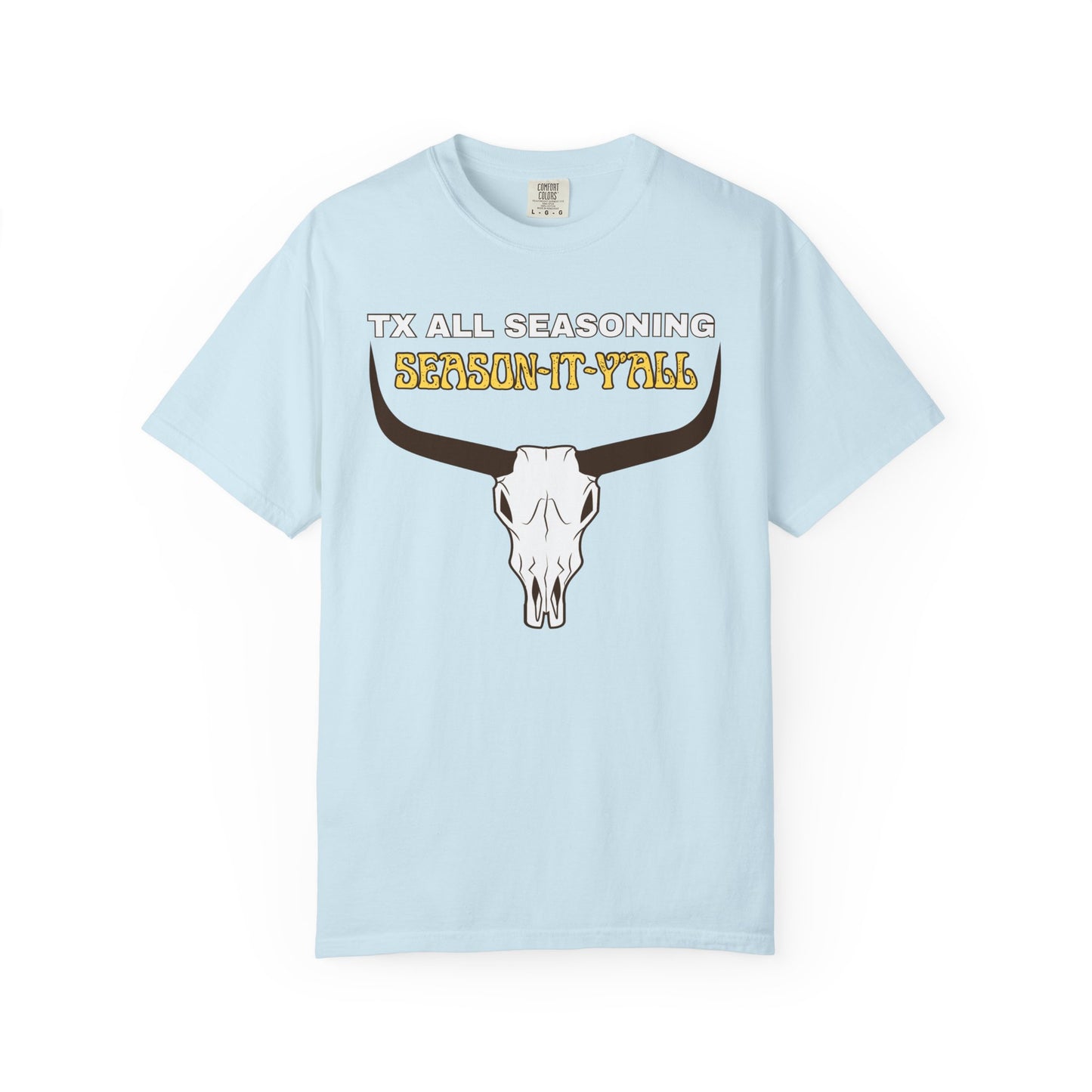 TX ALL SEASONING Skull T-Shirt — Texas All-Seasoning Western Tee