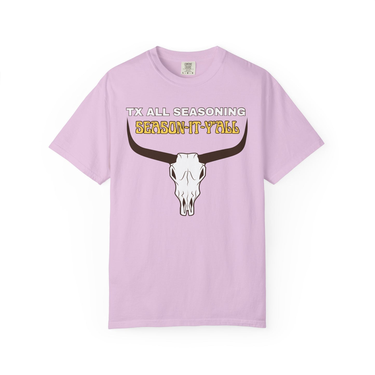 TX ALL SEASONING Skull T-Shirt — Texas All-Seasoning Western Tee