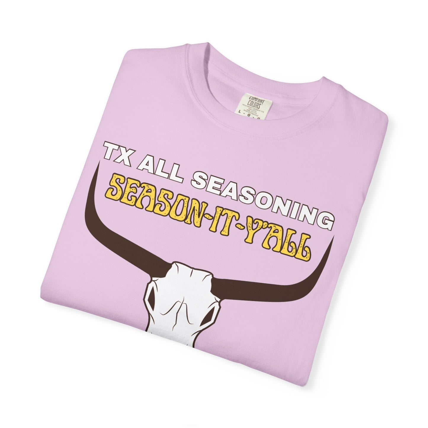 TX ALL SEASONING Skull T-Shirt — Texas All-Seasoning Western Tee