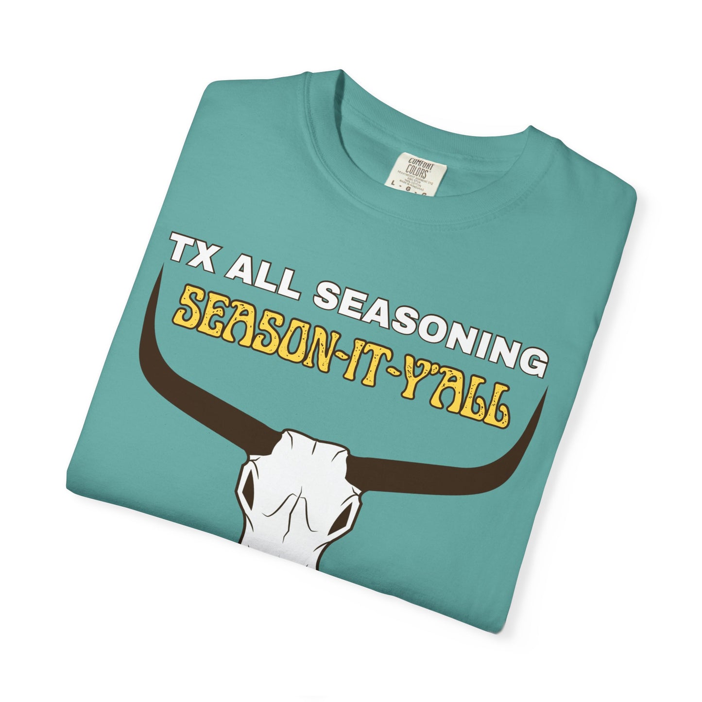 TX ALL SEASONING Skull T-Shirt — Texas All-Seasoning Western Tee