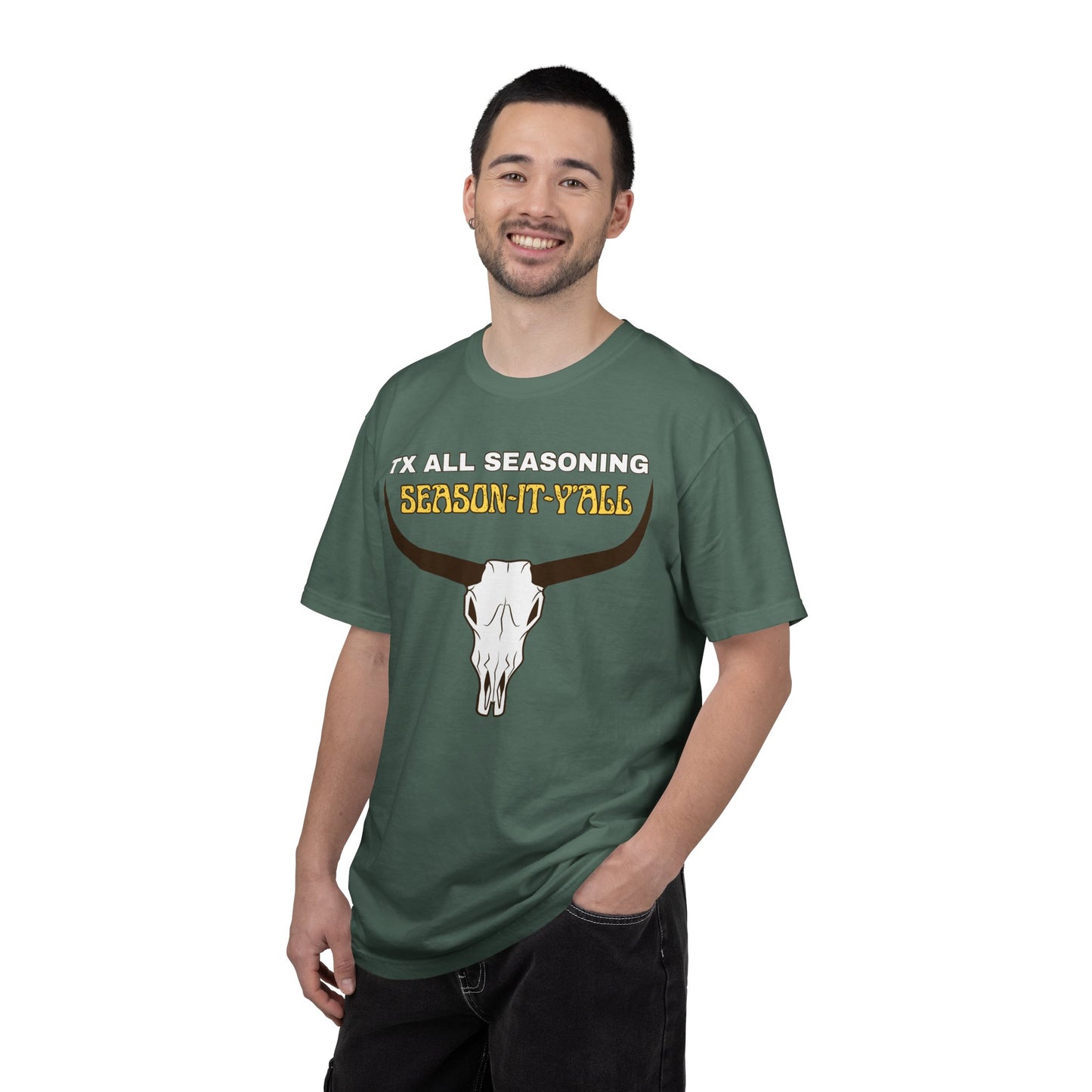 TX ALL SEASONING Skull T-Shirt — Texas All-Seasoning Western Tee