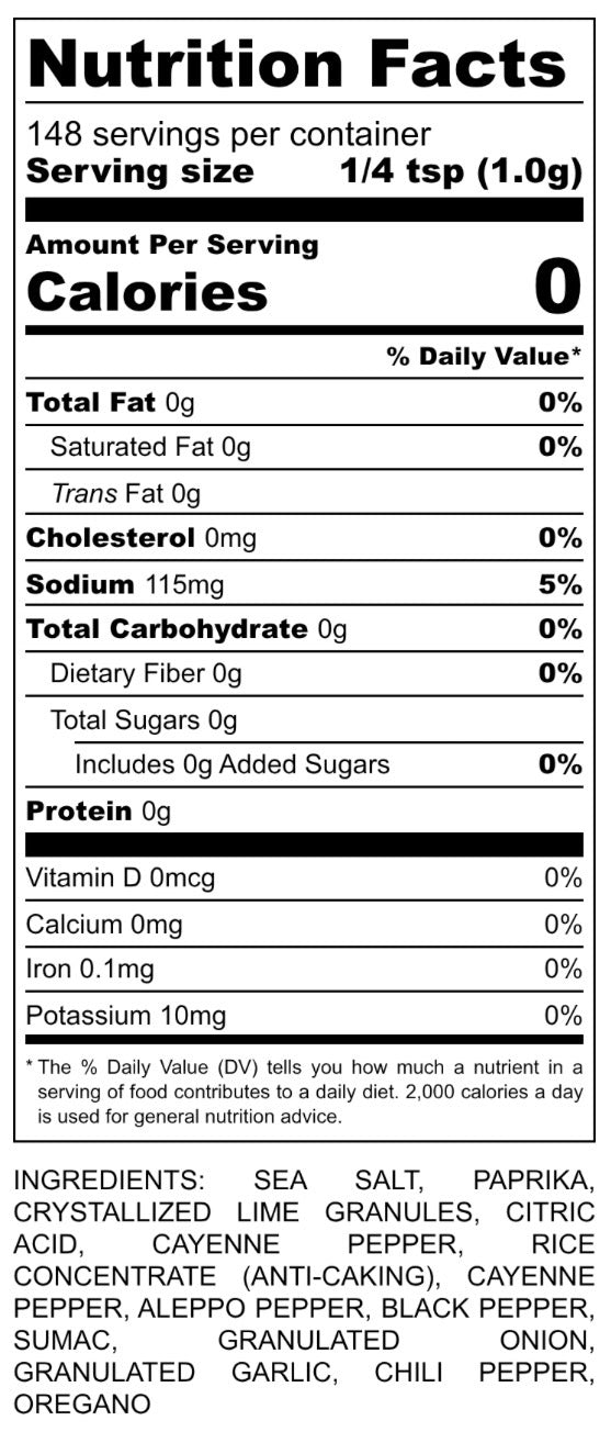 CHILE LIME CHORIZO (2 PACK)
